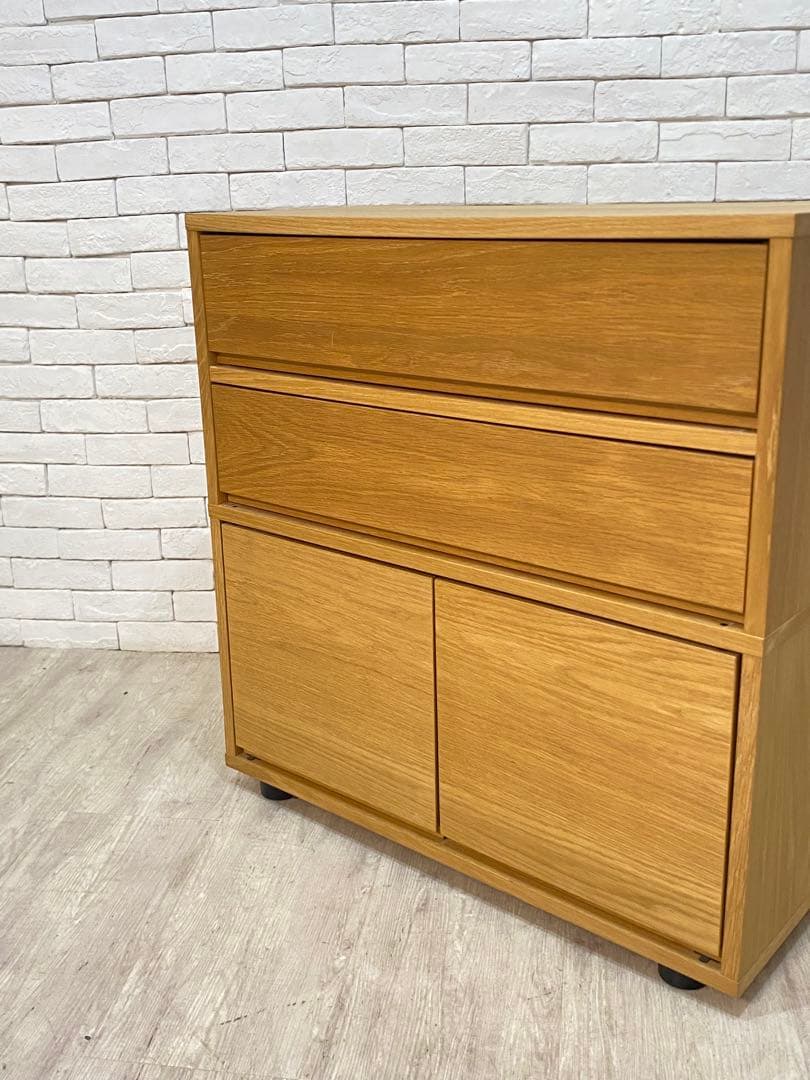 【東京都内23区配送無料】無印　チェスト　収納棚　箪笥　サイドボード　北欧