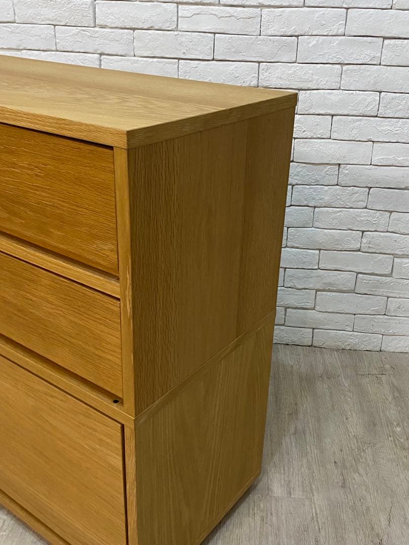 【東京都内23区配送無料】無印　チェスト　収納棚　箪笥　サイドボード　北欧