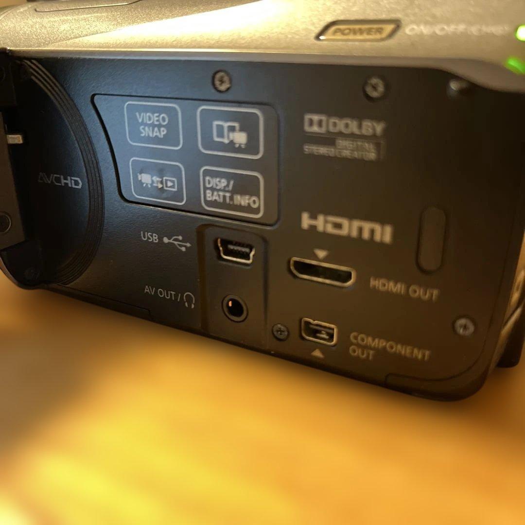 キャノン　ビデオカメラ　iVIS HF M41 シルバー　HDビデオカメラ