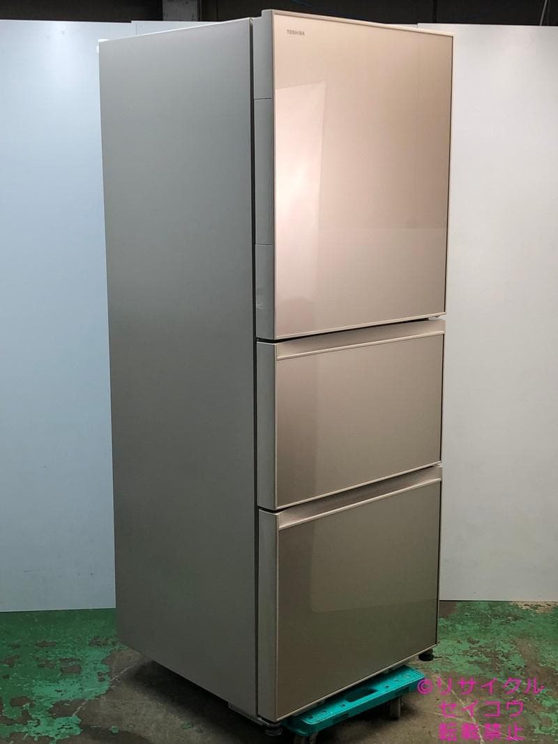 東芝 TOSHIBA 冷蔵庫 330L 17年式 2503031536