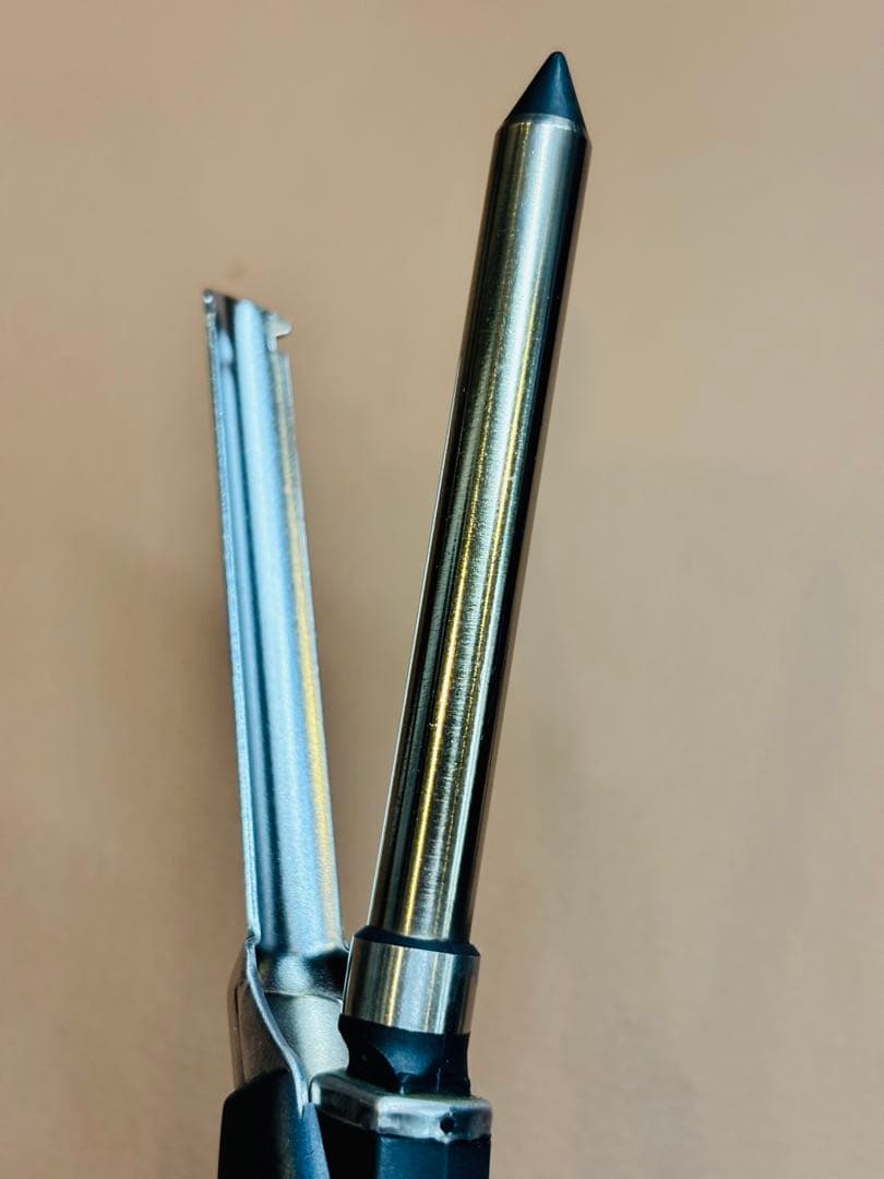 未使用品　LENZ α-8φレンツアイロン　丸8ミリアイロン　理容アイロン