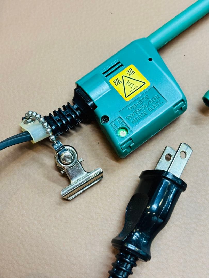 未使用品　LENZ α-8φレンツアイロン　丸8ミリアイロン　理容アイロン