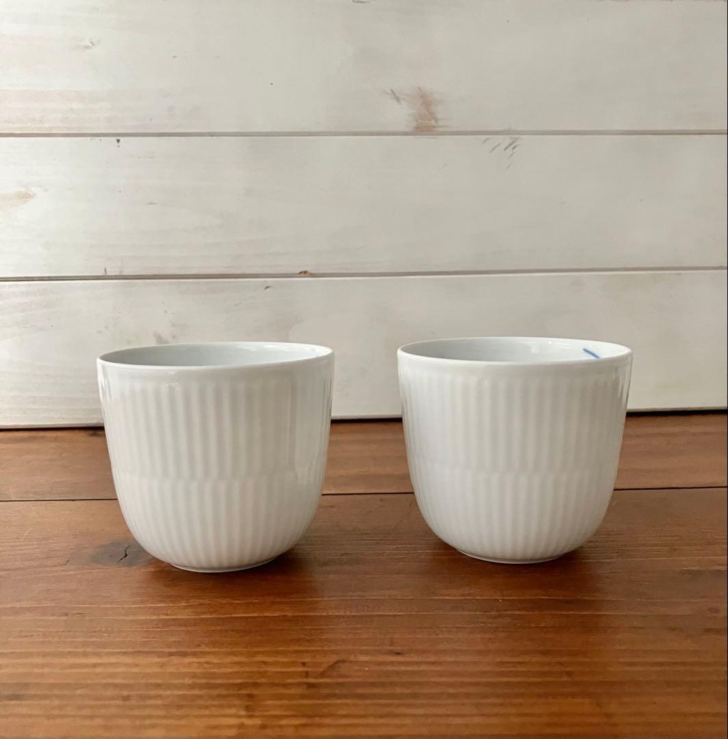 ロイヤルコペンハーゲン ＊ メガ　カップ　キャンドルホルダー2個セット