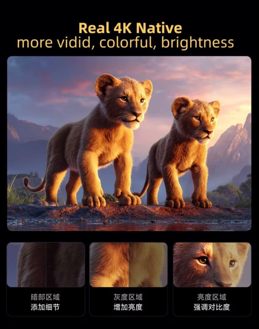 ◆ほぼ新品◆Vidda C3 Ultra 4Kプロジェクタ TVS REGZA