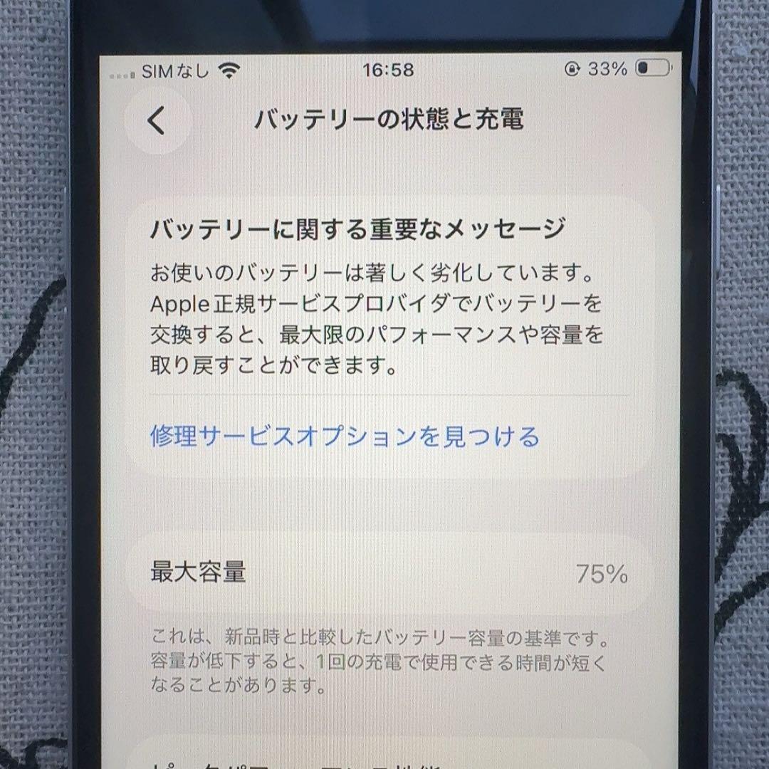 iPhone SE 第2世代 本体 充電器 イヤホン 64GB SIMフリー