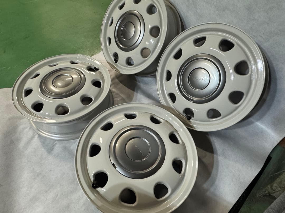 新車外し‼︎16日まで送料込み‼︎ ラパン　ショコラ　　純正 14インチ　ホイール