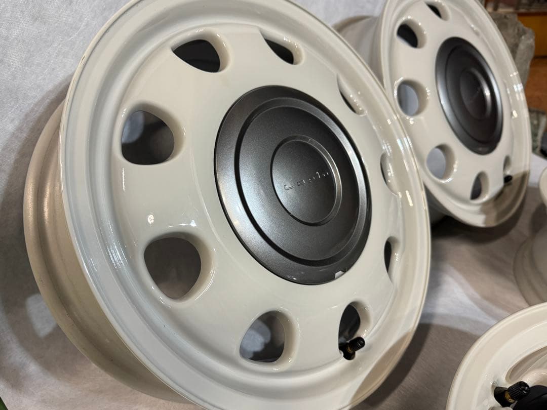 新車外し‼︎16日まで送料込み‼︎ ラパン　ショコラ　　純正 14インチ　ホイール