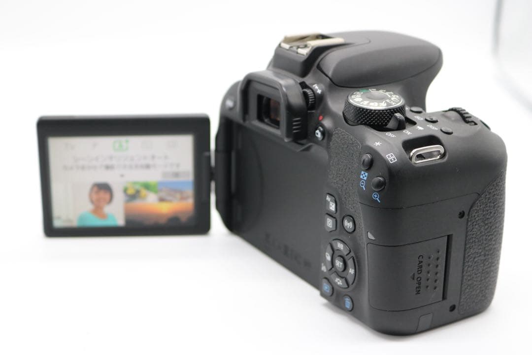 美品 【Canon EOS Kiss X9i ダブルレンズセット】Wi-Fi搭載