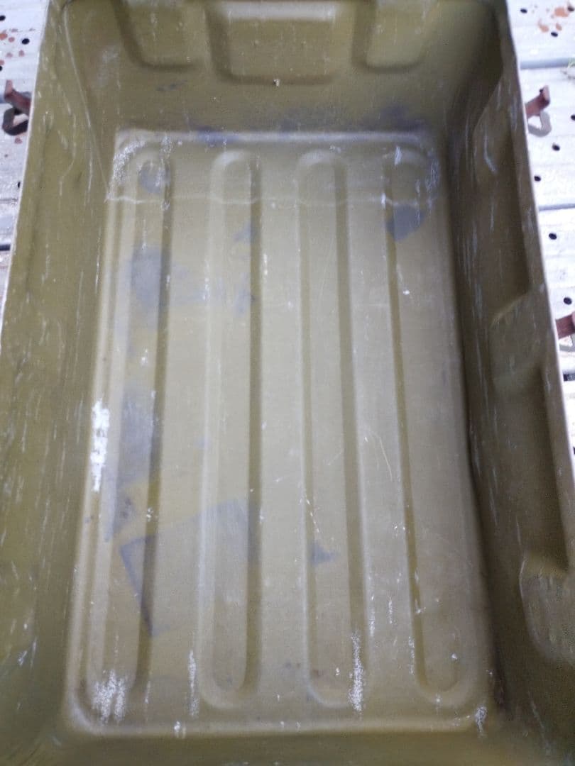 (4951)USアルミコンテナボックスBigサイズ　米軍実物　ユーズド