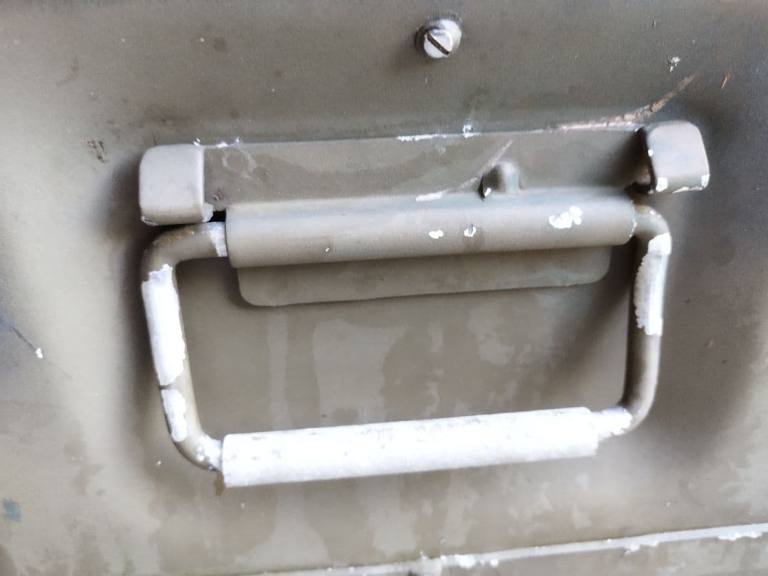 (4951)USアルミコンテナボックスBigサイズ　米軍実物　ユーズド