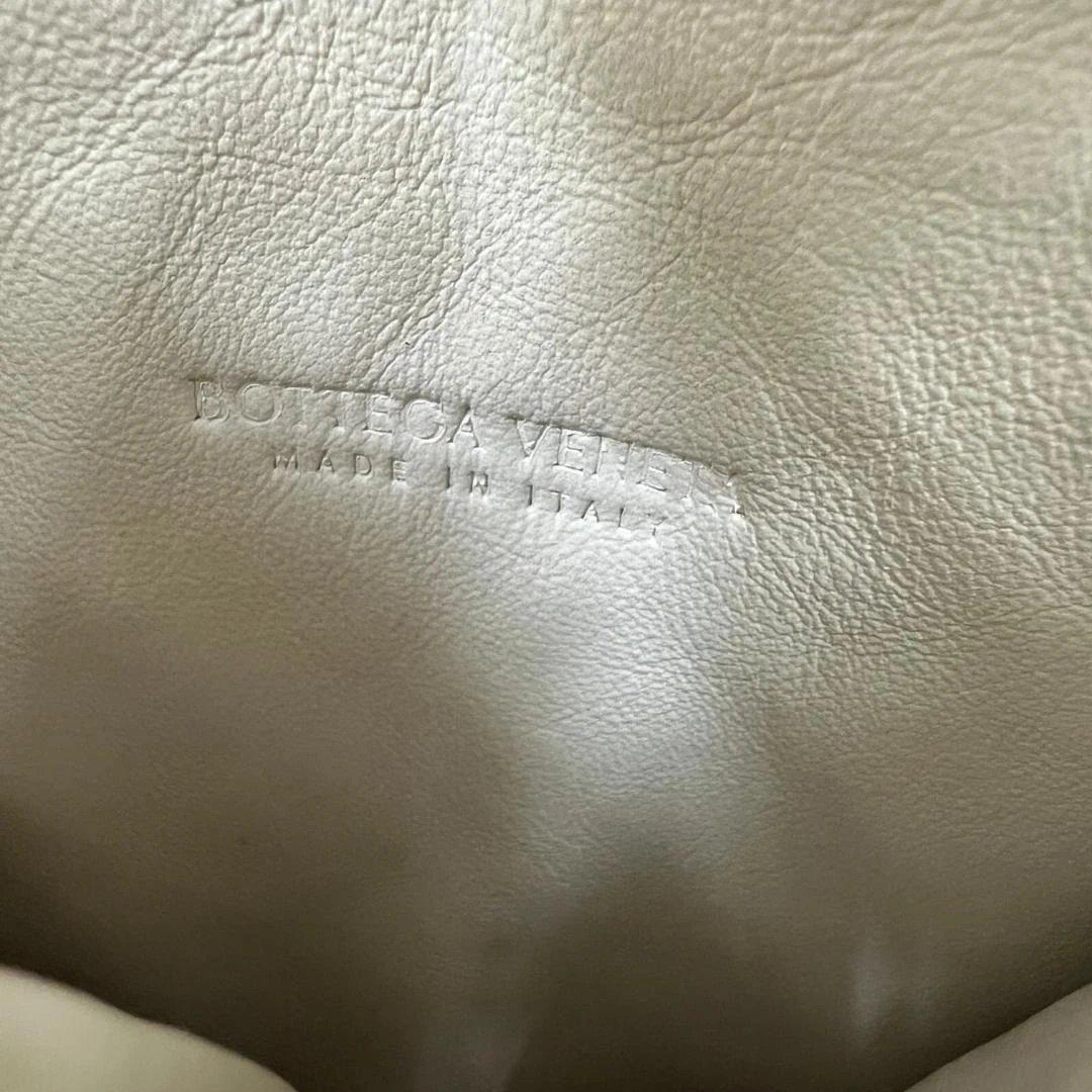 BOTTEGA VENETA ミニザノット ショルダーバッグ　ホワイト