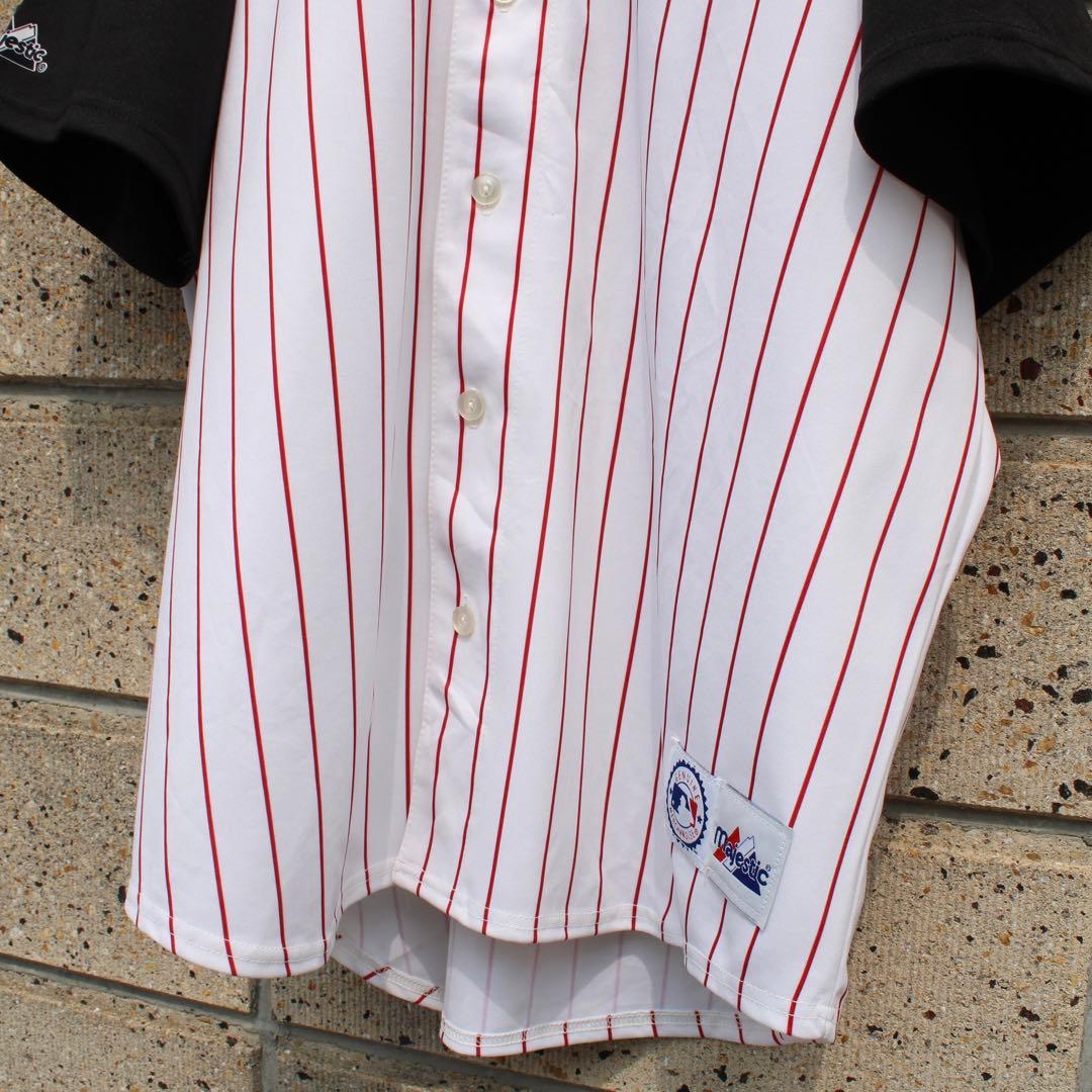 USA製00's シンシナティーレッズ グリフィーJr. XXL古着ゲームシャツ