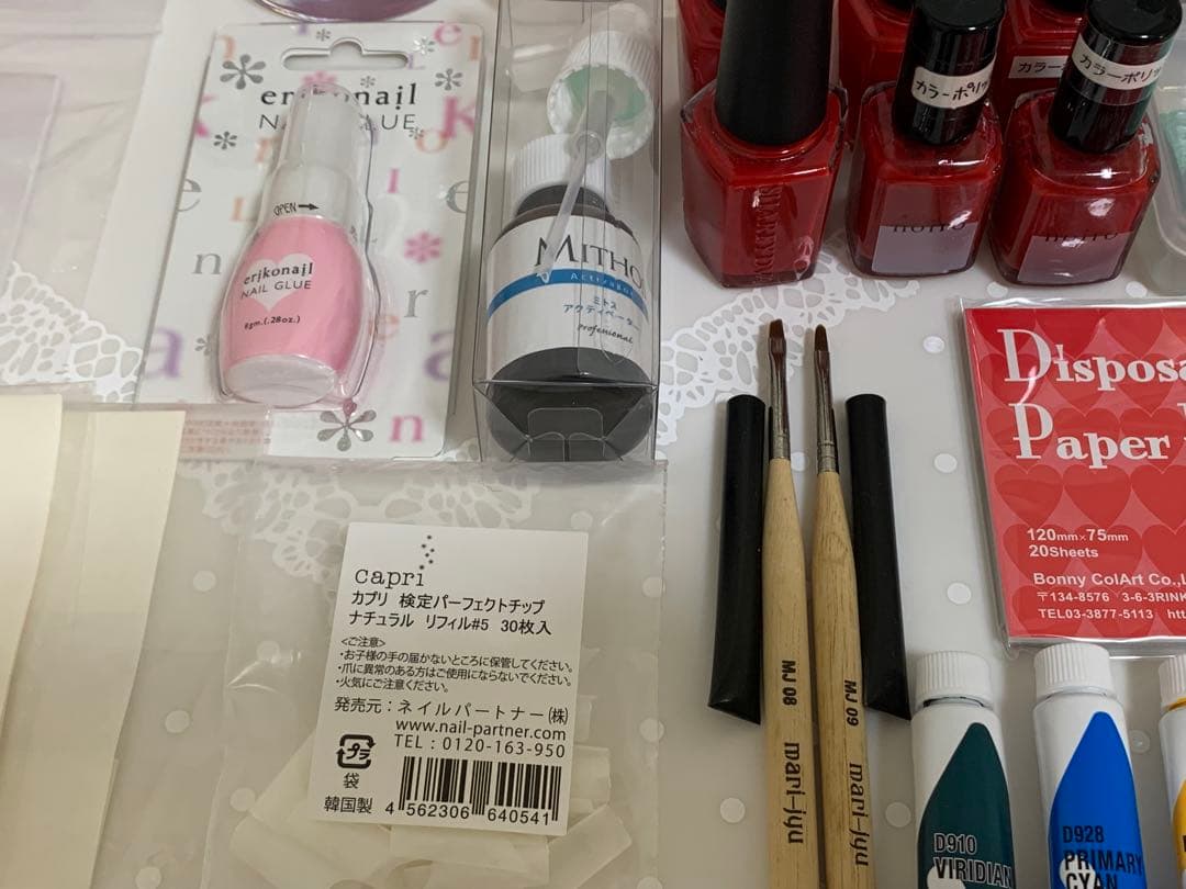 【一部新品】元値32,014円　ネイリスト検定3級2級セット ネイル検定道具