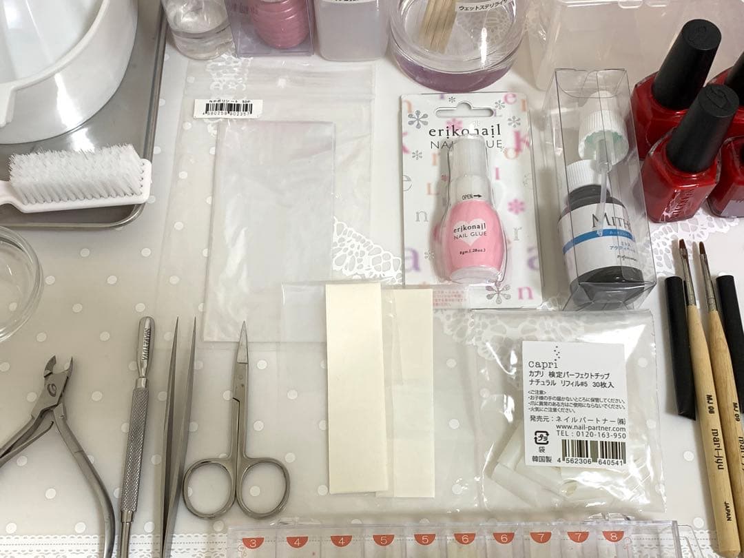 【一部新品】元値32,014円　ネイリスト検定3級2級セット ネイル検定道具