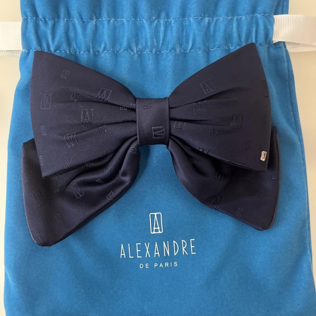 ALEXANDRE DE PARIS リボンヘアバレッタ