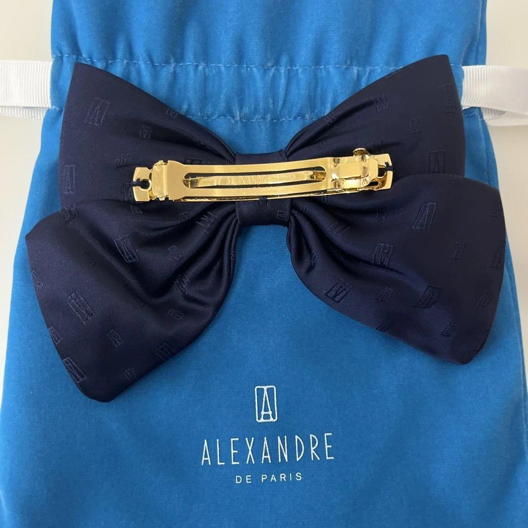 ALEXANDRE DE PARIS リボンヘアバレッタ
