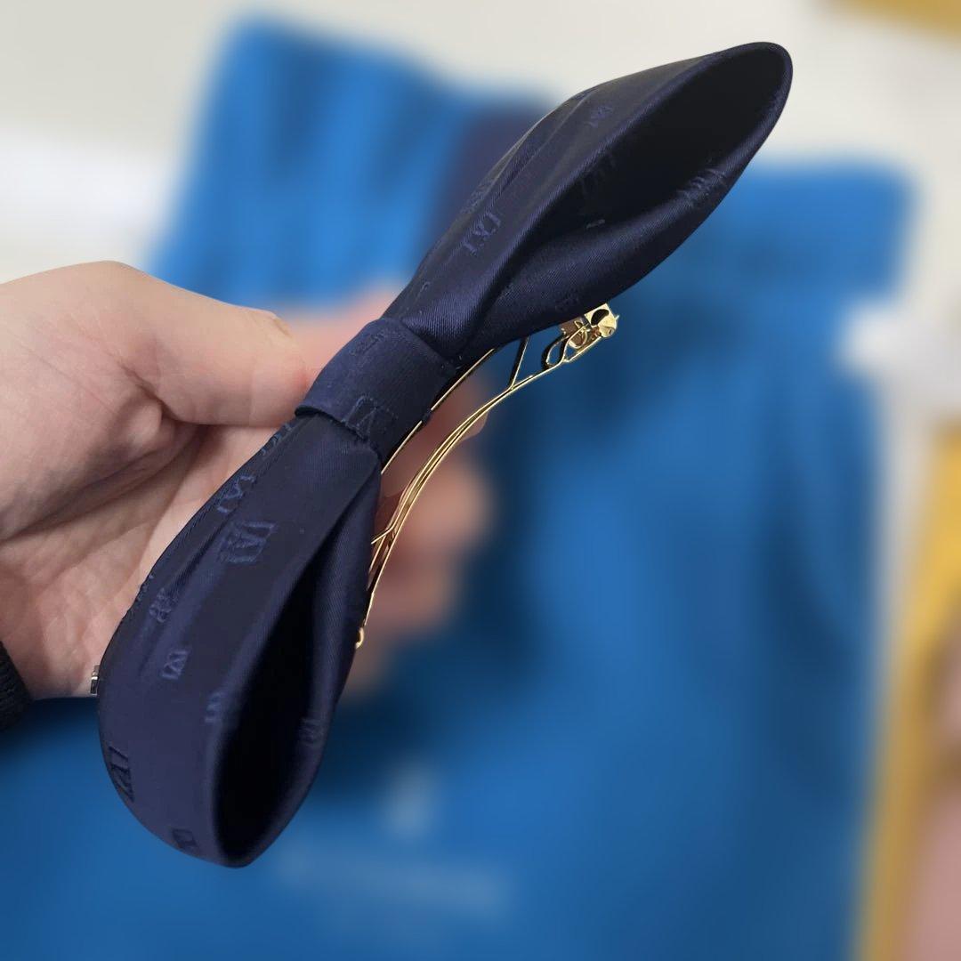 ALEXANDRE DE PARIS リボンヘアバレッタ