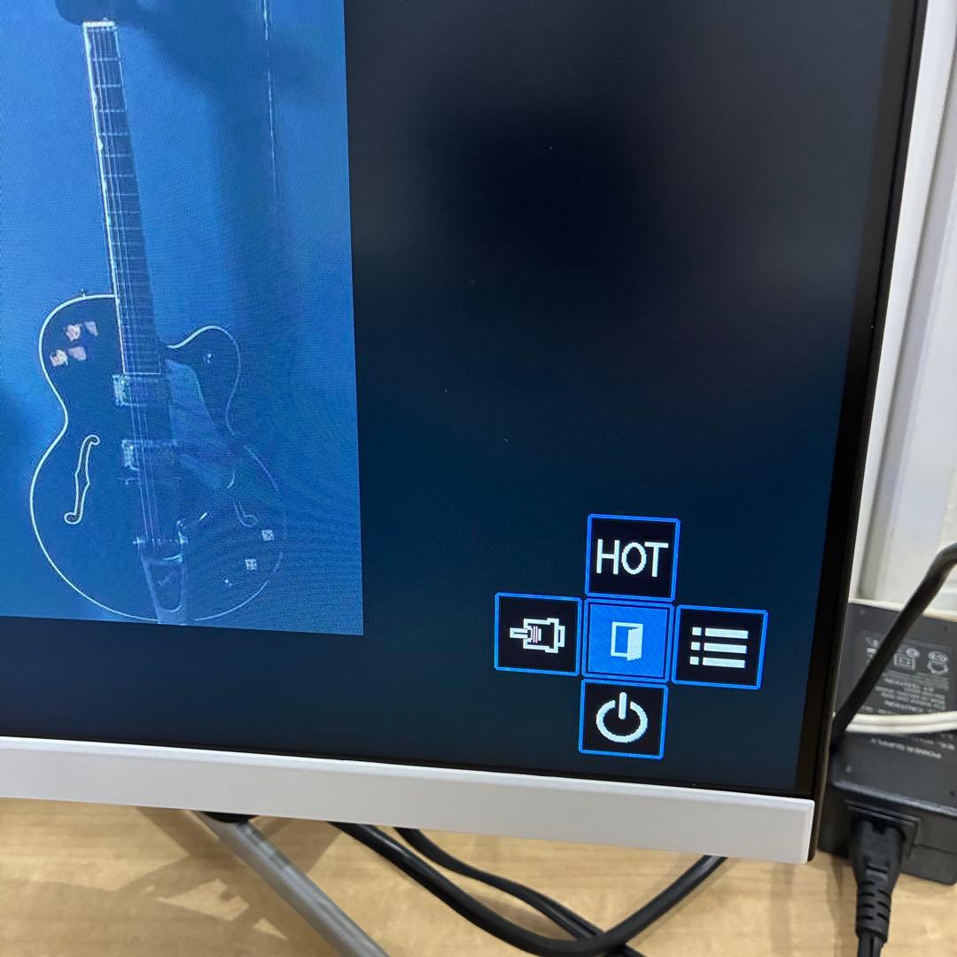 安い！Z-Edge湾曲ゲーミングモニター 24型 75Hz スピーカー　美品