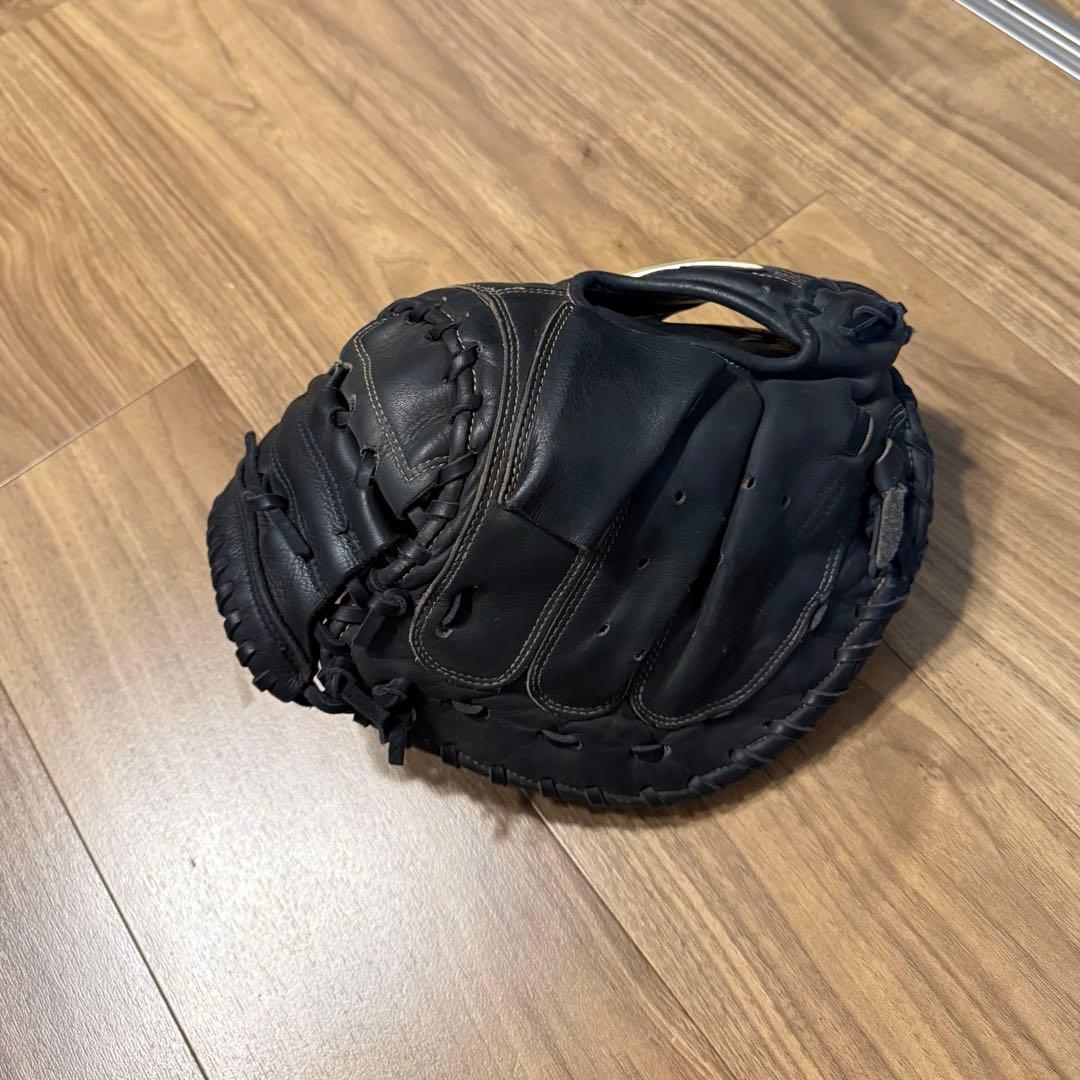 ご*ち様 Mizuno Global Elite 軟式キャッチャーミット　黒