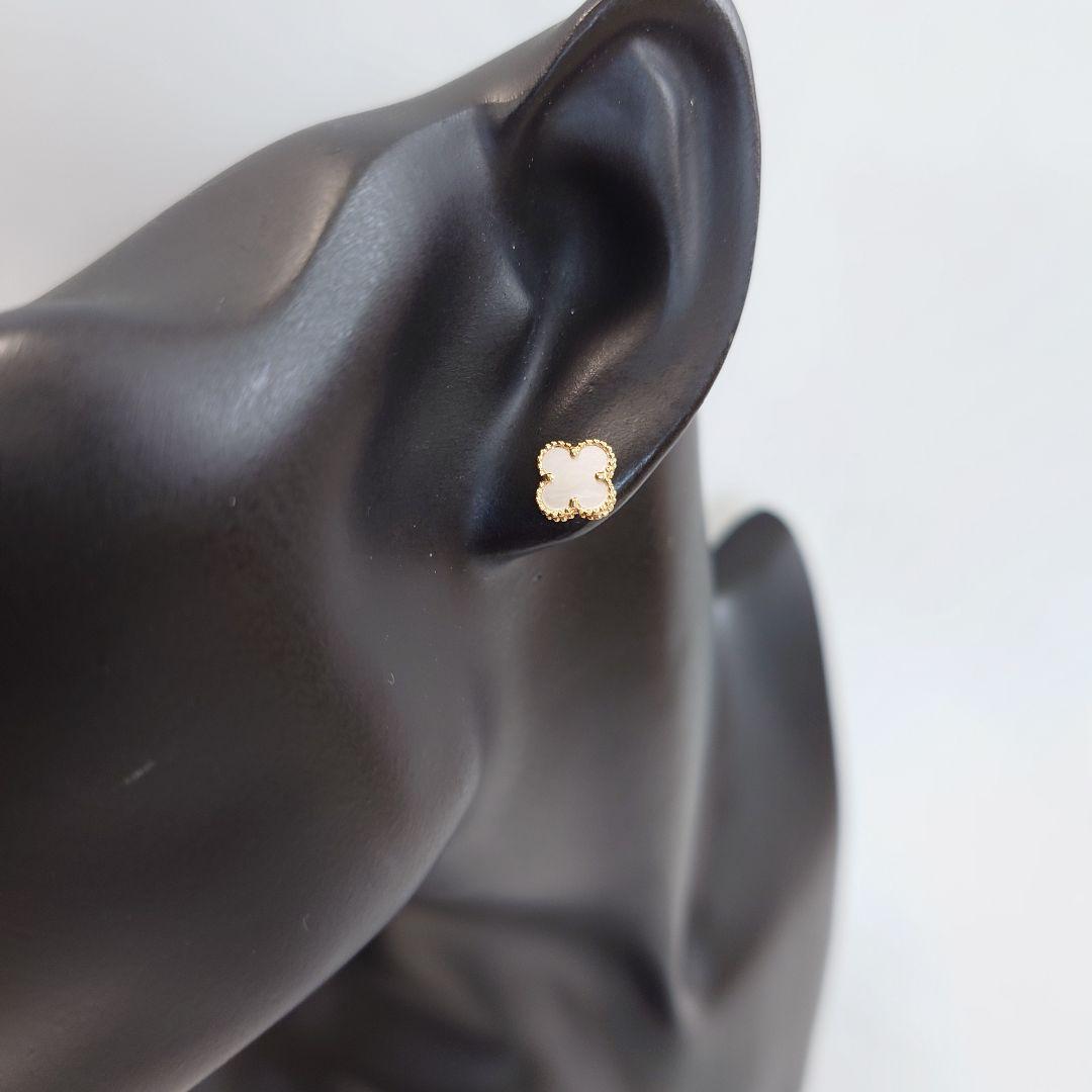 【美品】ヴァンクリーフ&アーペル スウィートアルハンブラピアス 片耳用 6638