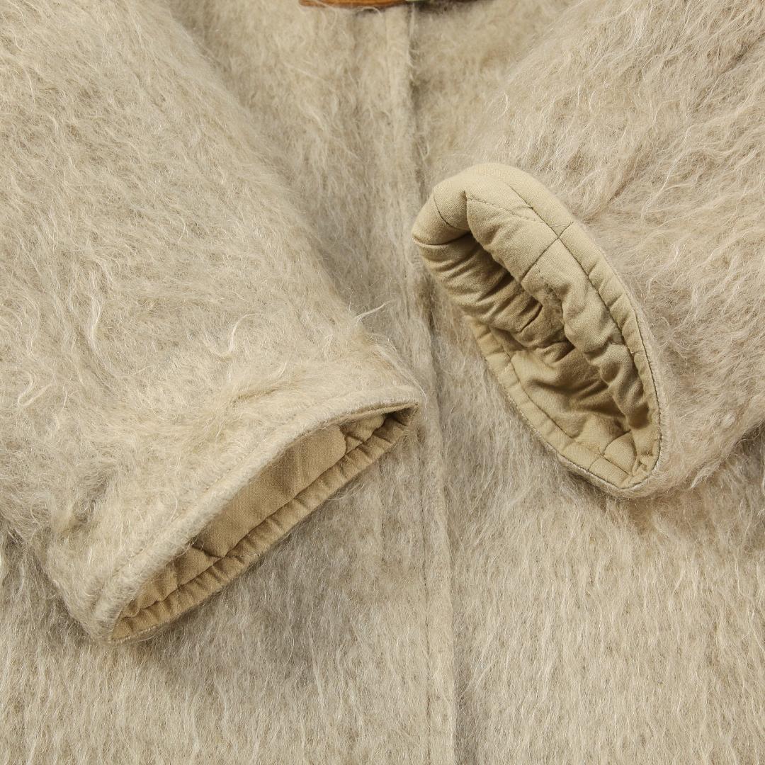 美品 nowos ノーウォス 19AW Shaggy Coat シャギーコート