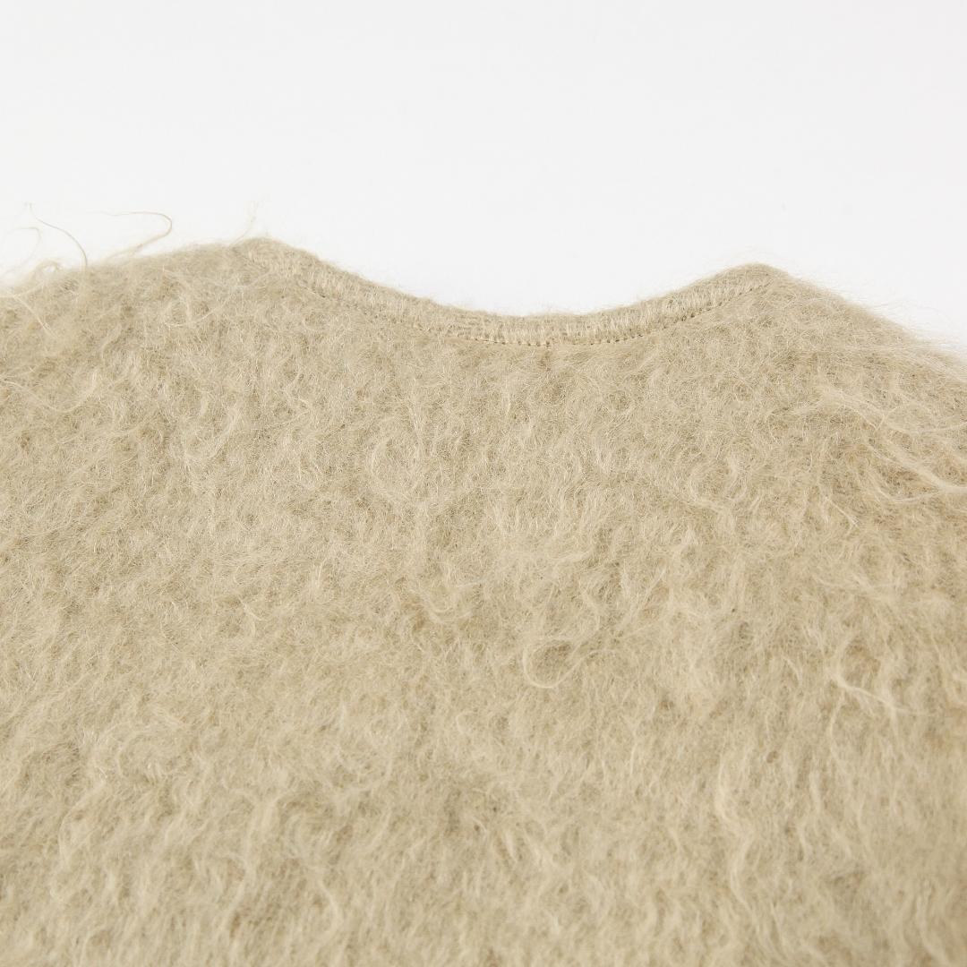 美品 nowos ノーウォス 19AW Shaggy Coat シャギーコート