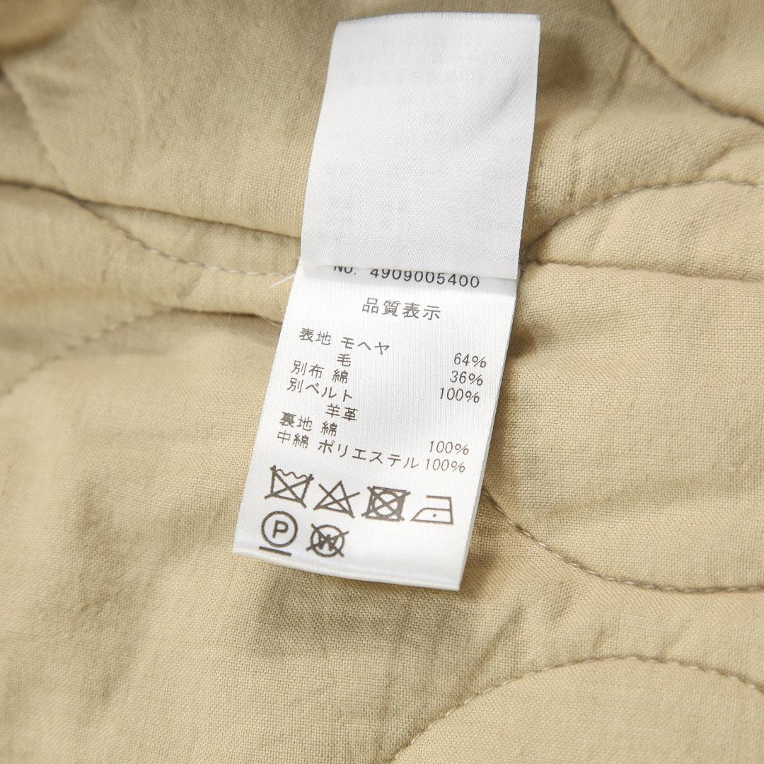 美品 nowos ノーウォス 19AW Shaggy Coat シャギーコート