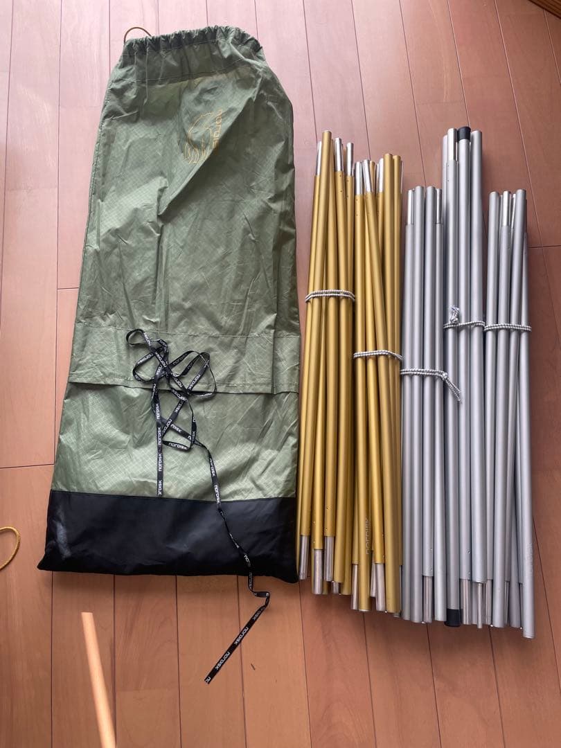 Nordisk Reisa6レイサ6 ダスティグリーン テント ノルディスク