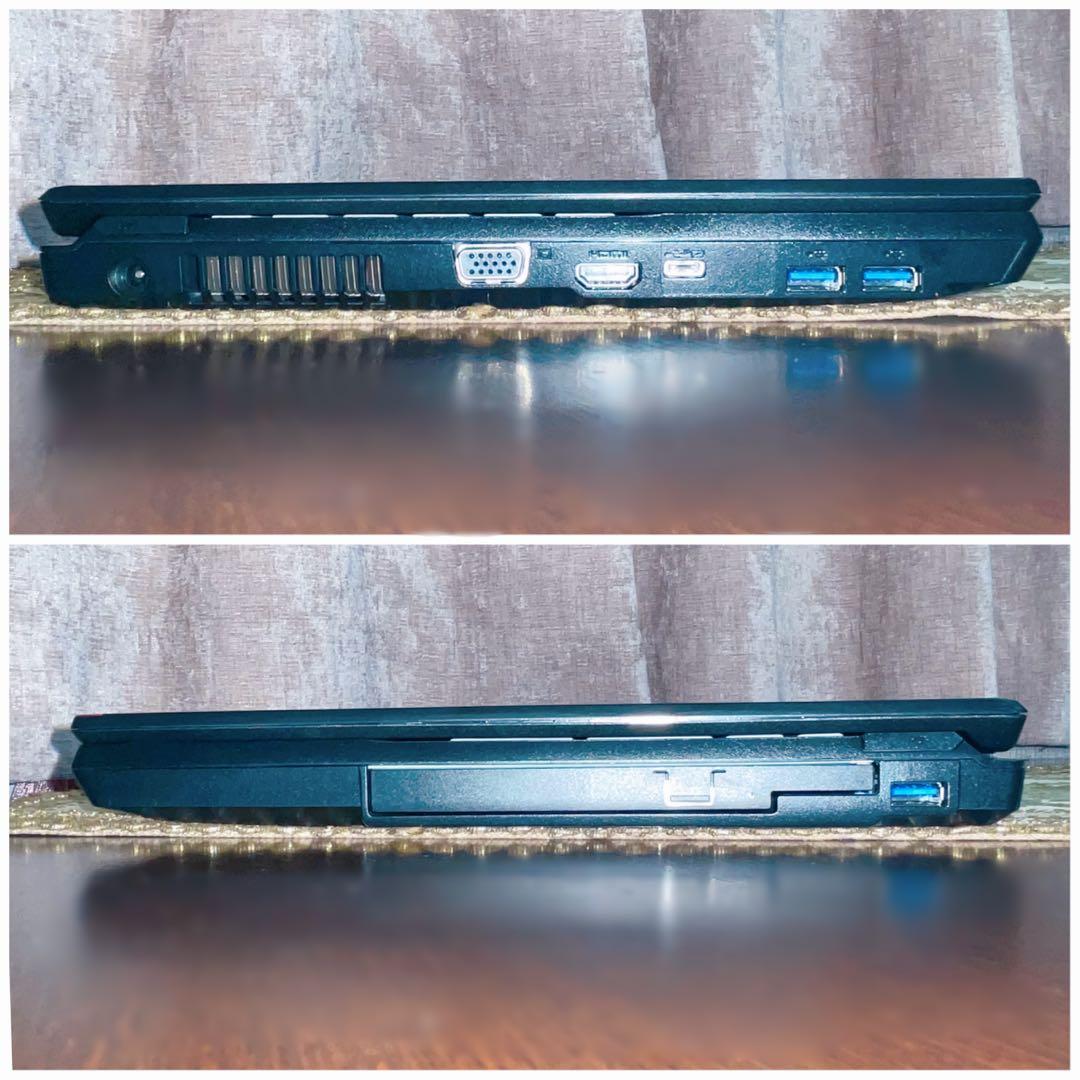 極美品⭐︎NVMe SSD⭐︎第11世代4コアCPU⭐︎ノートパソコン⭐︎オフィス付き