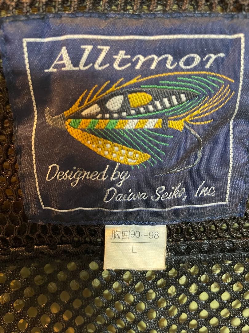 ほぼ未使用　アルトモア　刺繍ロゴベスト