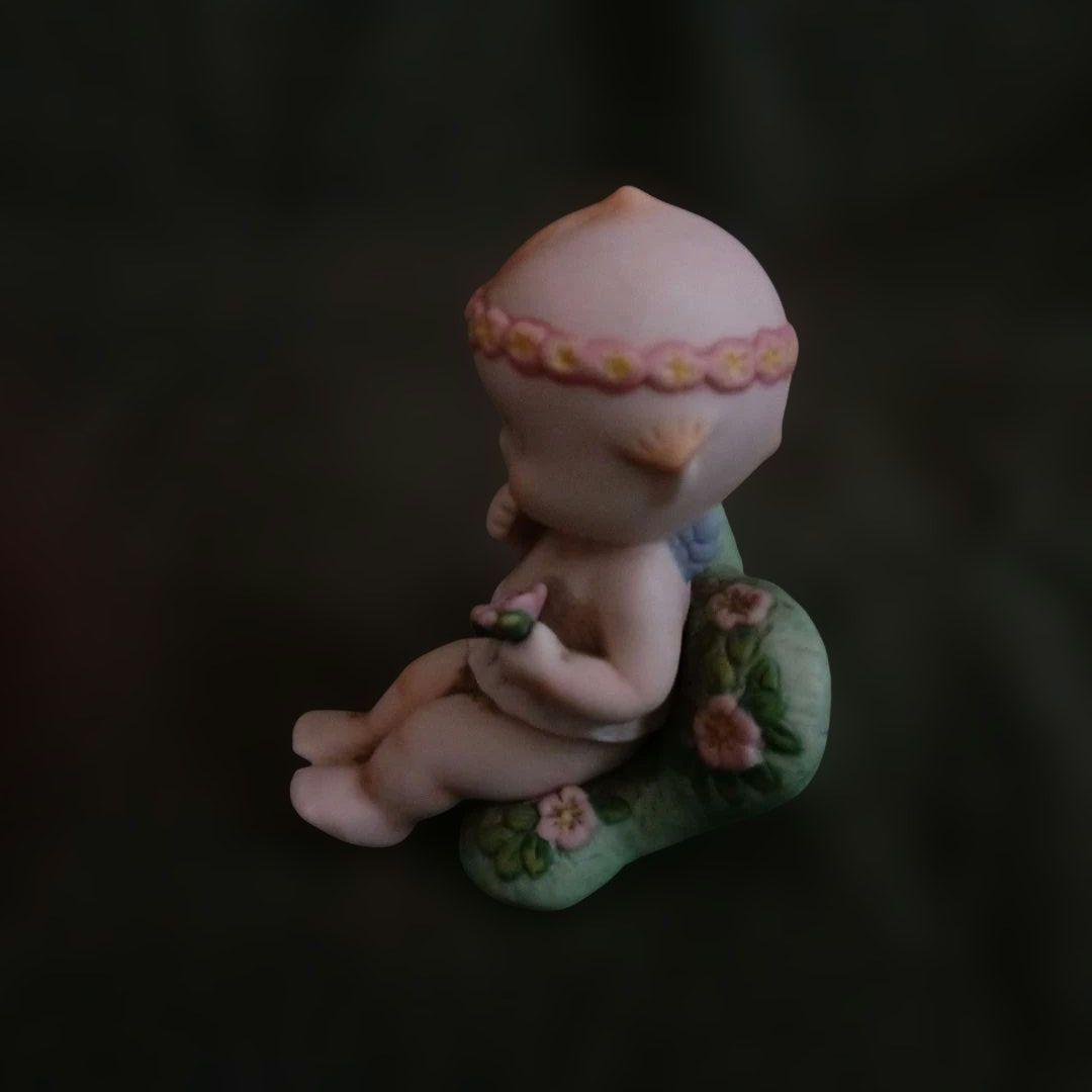 加藤工芸　子供の陶器フィギュア4体セット