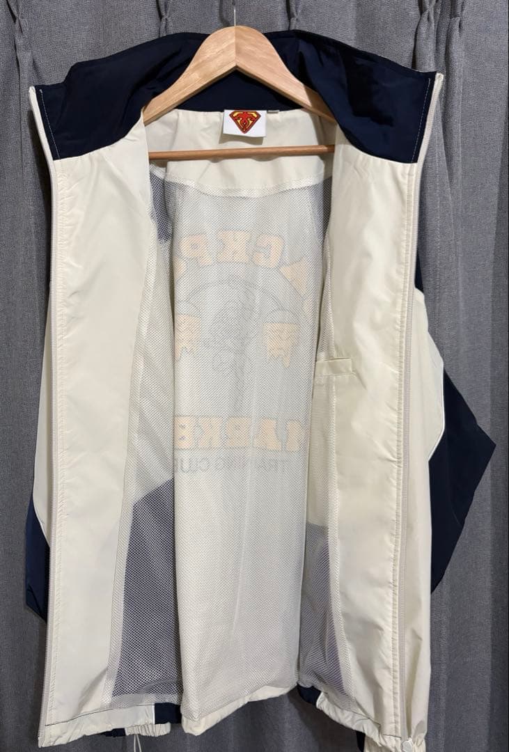 JACKPOT.MARKET レトロジムナイロンジャケット　ホワイト　L 極美品