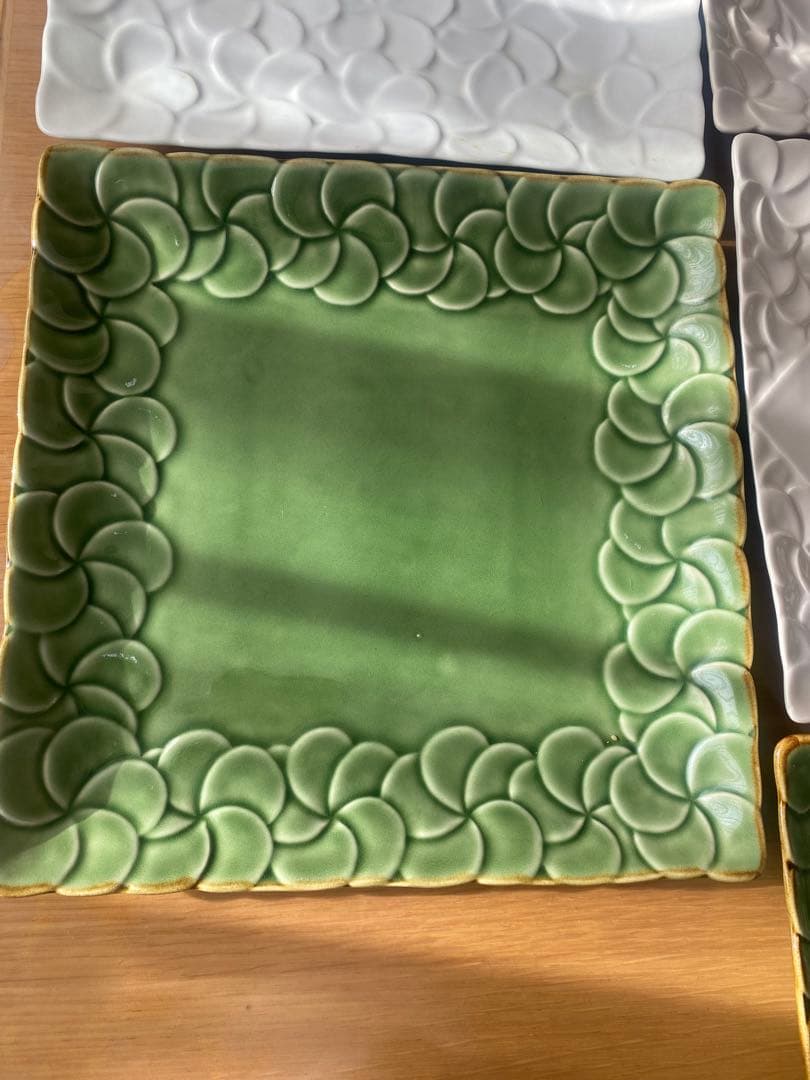 ジェンガラ　お皿　バリ島　７枚セット