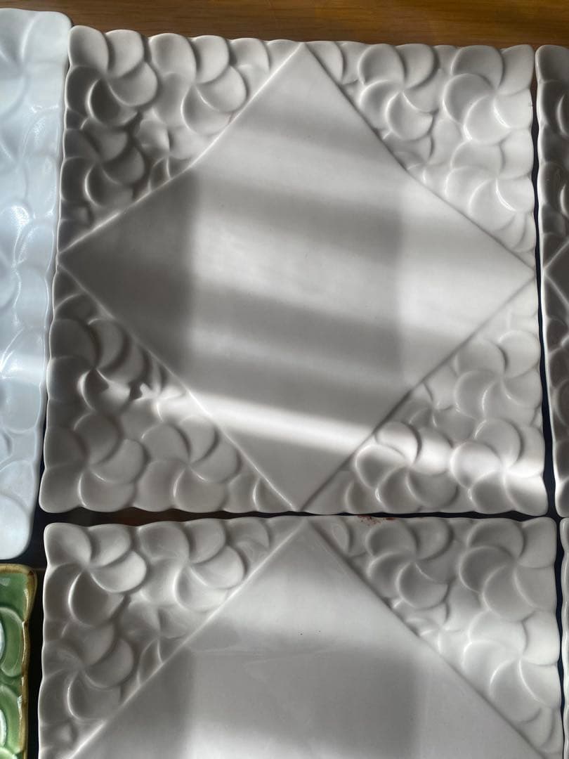 ジェンガラ　お皿　バリ島　７枚セット