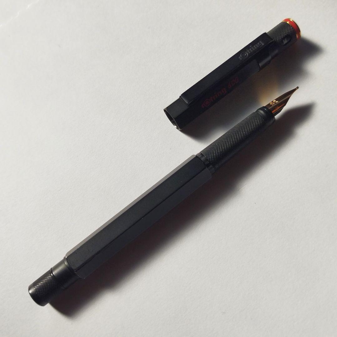 【廃盤】ロットリング600G 万年筆　(M)　18金