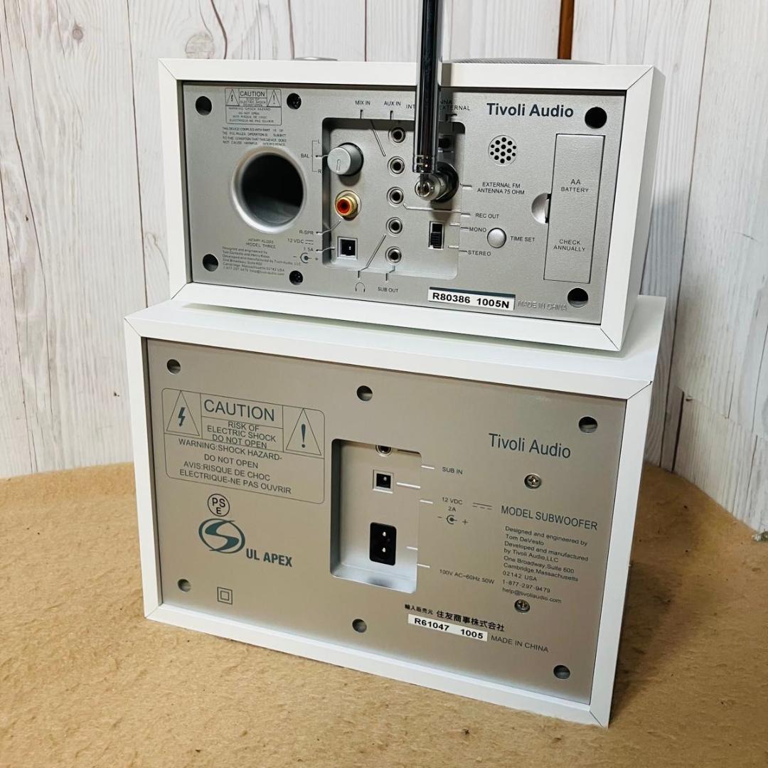 【希少】チボリオーディオ HENRY KLOSS MODEL THREE ラジオ