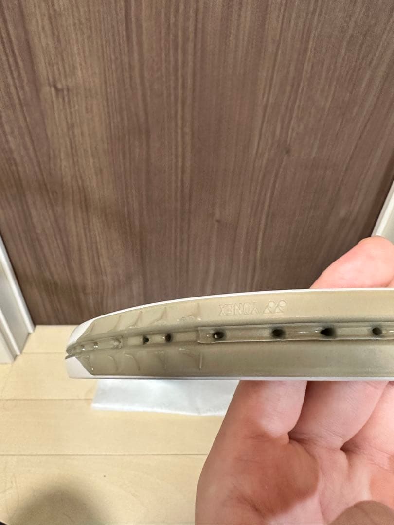 【うみしま】YONEX VCORE100 サンドベージュ　ブイコア100