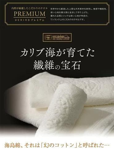 UCHINO 繊維の宝石海島綿 グレイスフル バスタオル