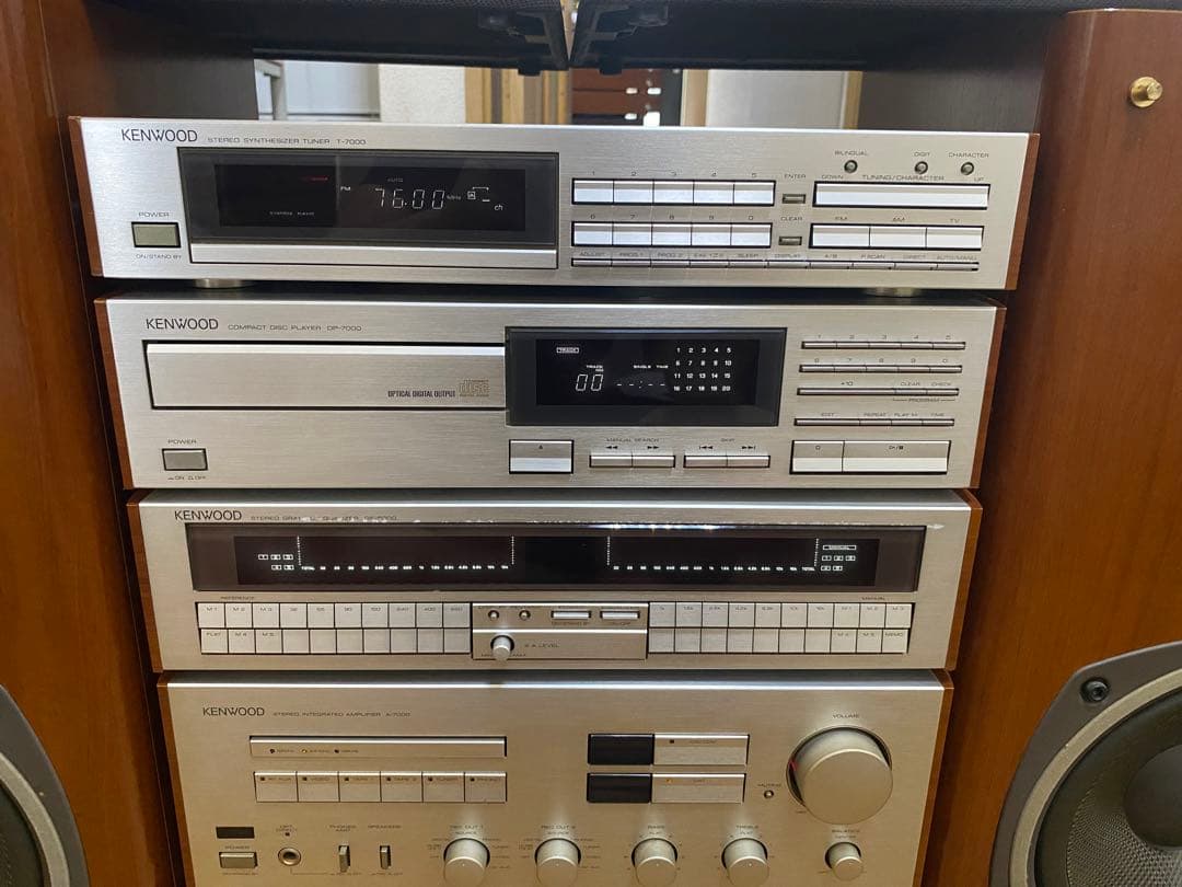 KENWOOD ステレオアンプ システムコンポ .A7000