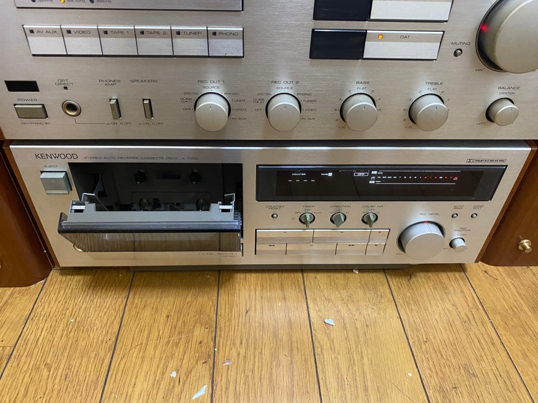 KENWOOD ステレオアンプ システムコンポ .A7000