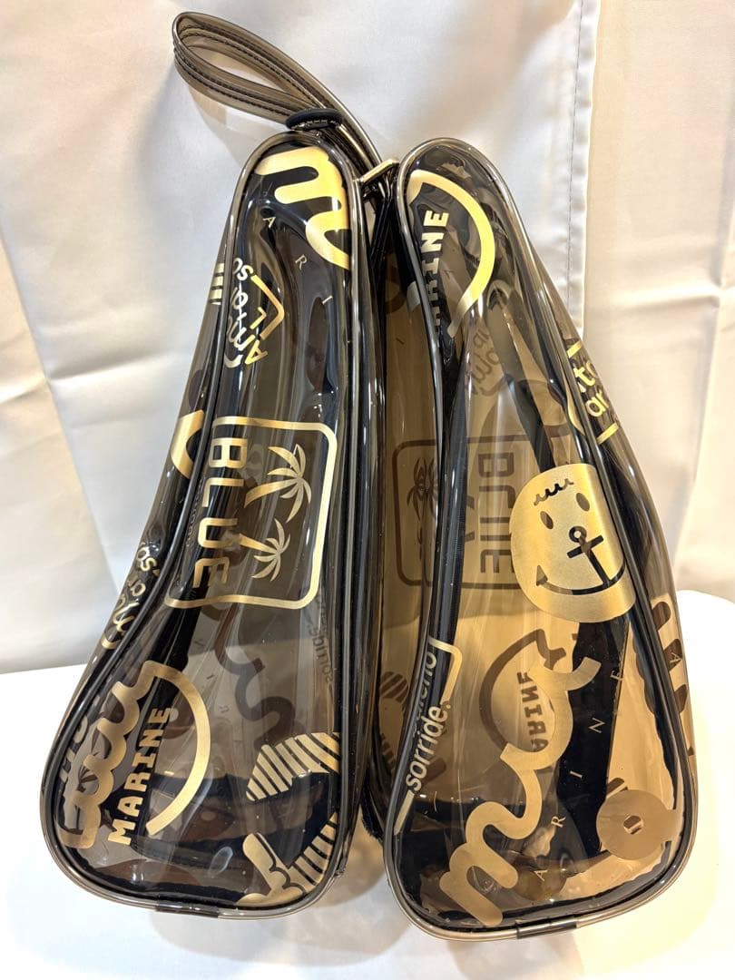 【美品】muta　クリアシューズケース　シューズバック