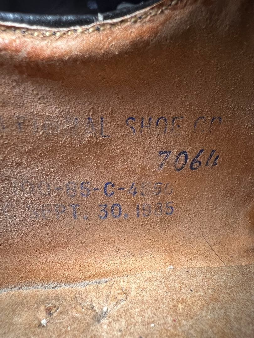 ばんごり　 80s us navy Service Shoes