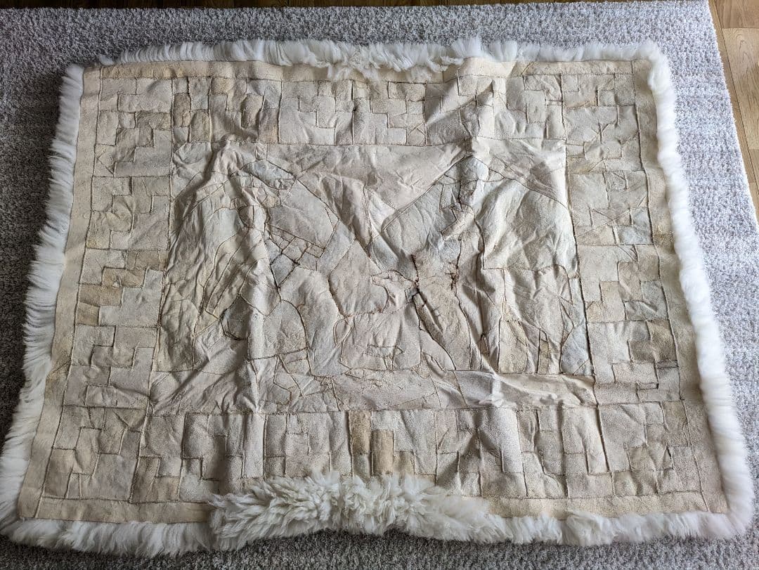 ★もじゃ様用★　ペルー　アルパカ　絨毯　ラグ　敷物　秋冬