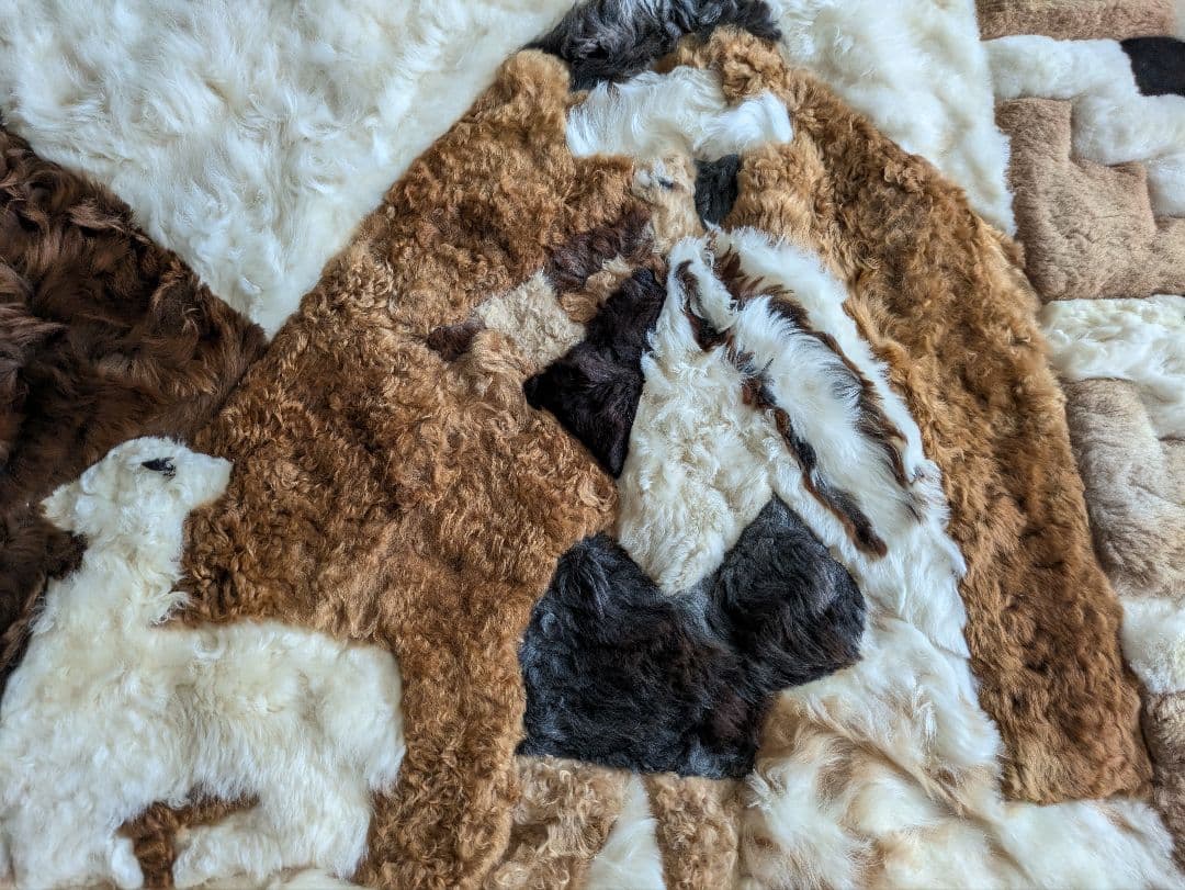 ★もじゃ様用★　ペルー　アルパカ　絨毯　ラグ　敷物　秋冬