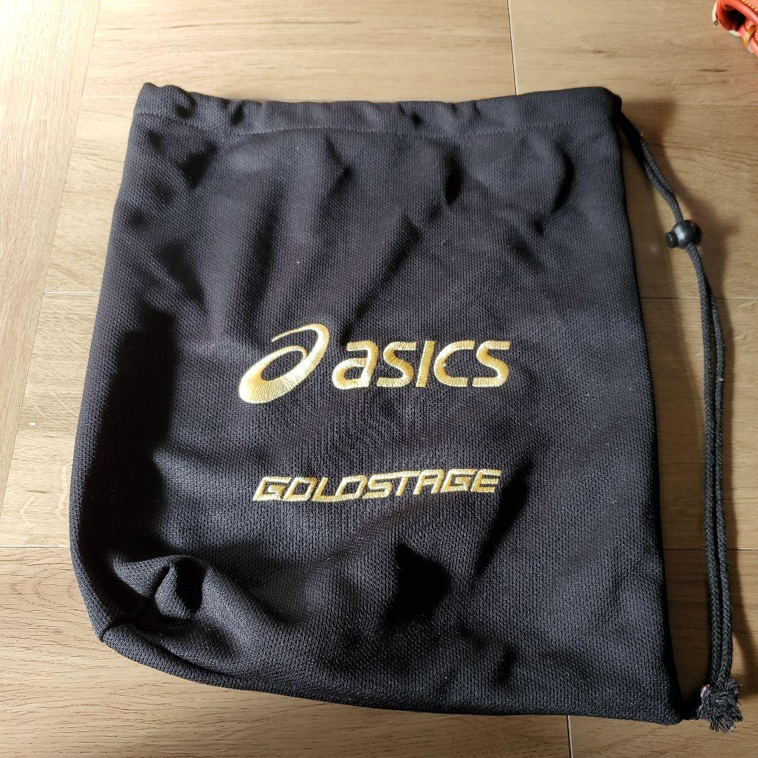 asics GOLDSTAGE 軟式グローブ オレンジ