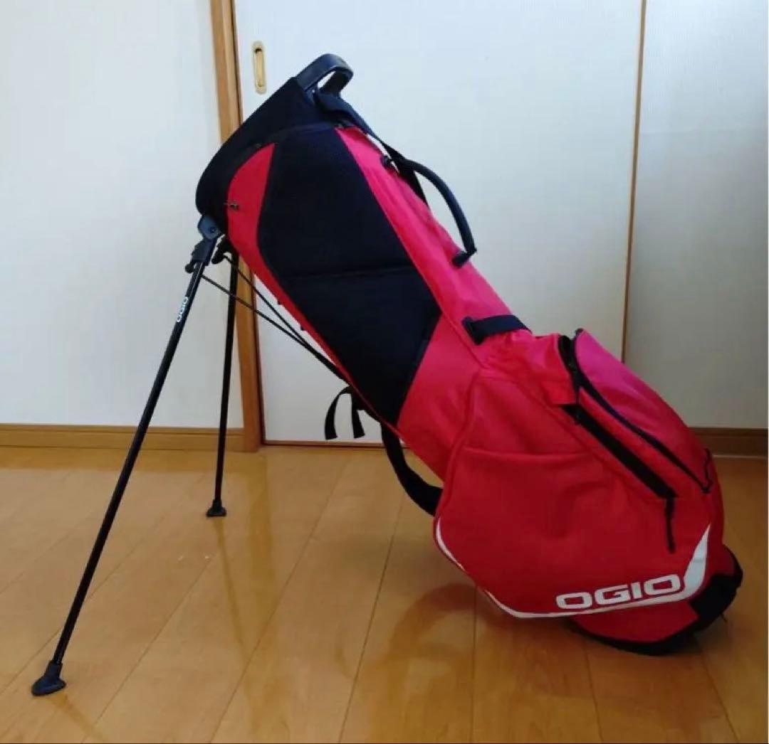 OGIO スタンドゴルフバッグ 赤
