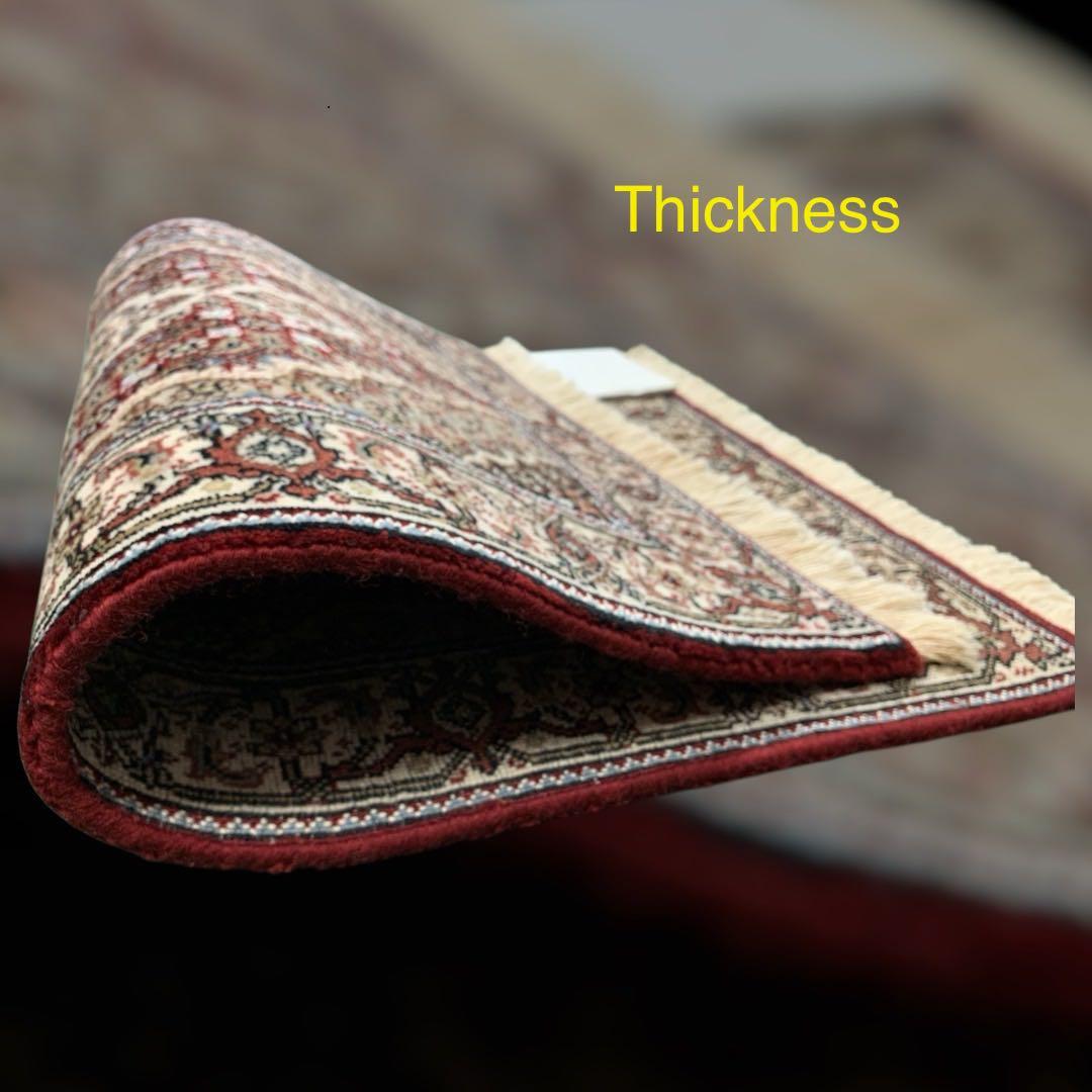 ペルシャウール銀柑ラグ/サイズ:60x90cm…. in22。