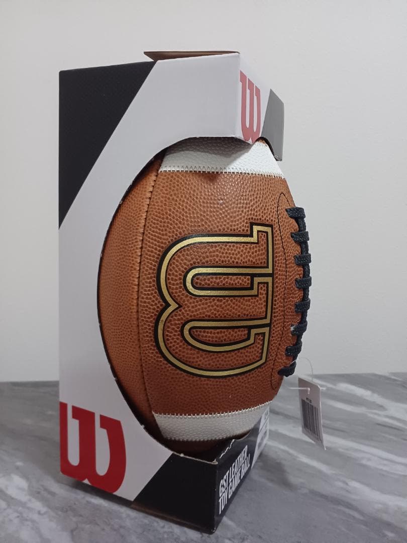 【新品】ウィルソンWilson フットボール GSTレザー（ユースサイズ）