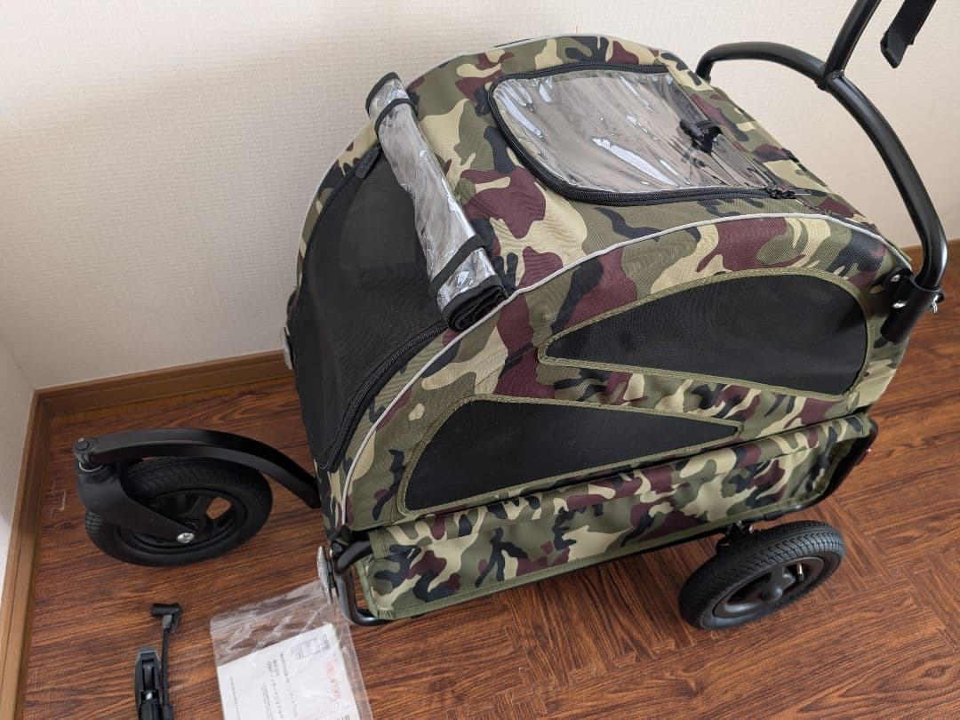 【美品】AirBuggy for Dog トゥインクル カモフラージュ