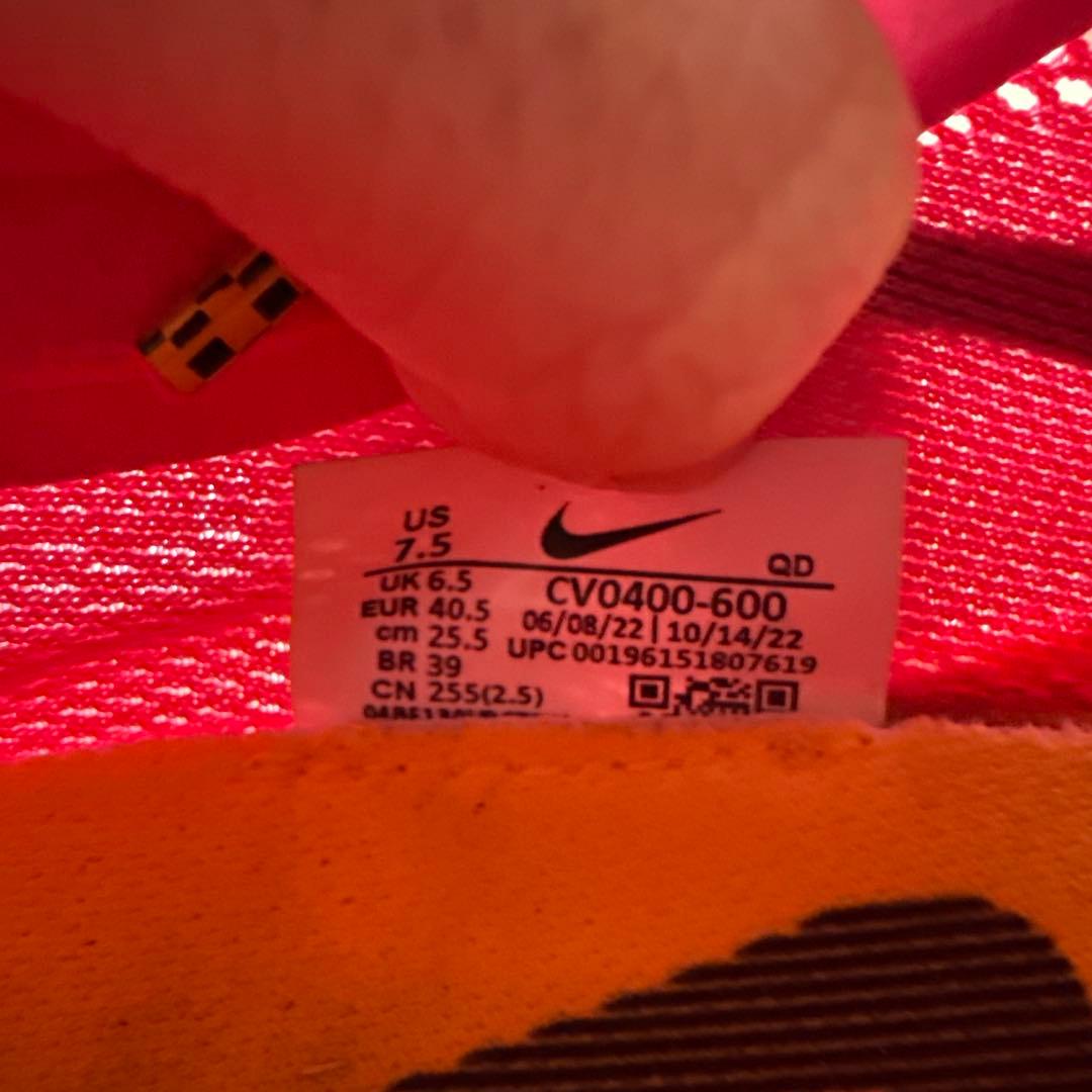 NIKE ズームxドラゴンフライ 25.5cm